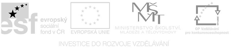 Investice do rozvoje vzdělávání