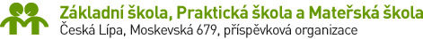 Logo Základní škola, Praktická škola a Mateřská škola, Česká Lípa, Moskevská 679, příspěvková organizace